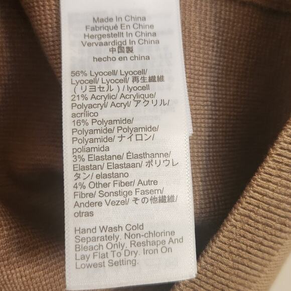 NWOT J. Crew Sweater Shell In TENCEL™ Lyocell Blend XS - Picture 6 of 9
